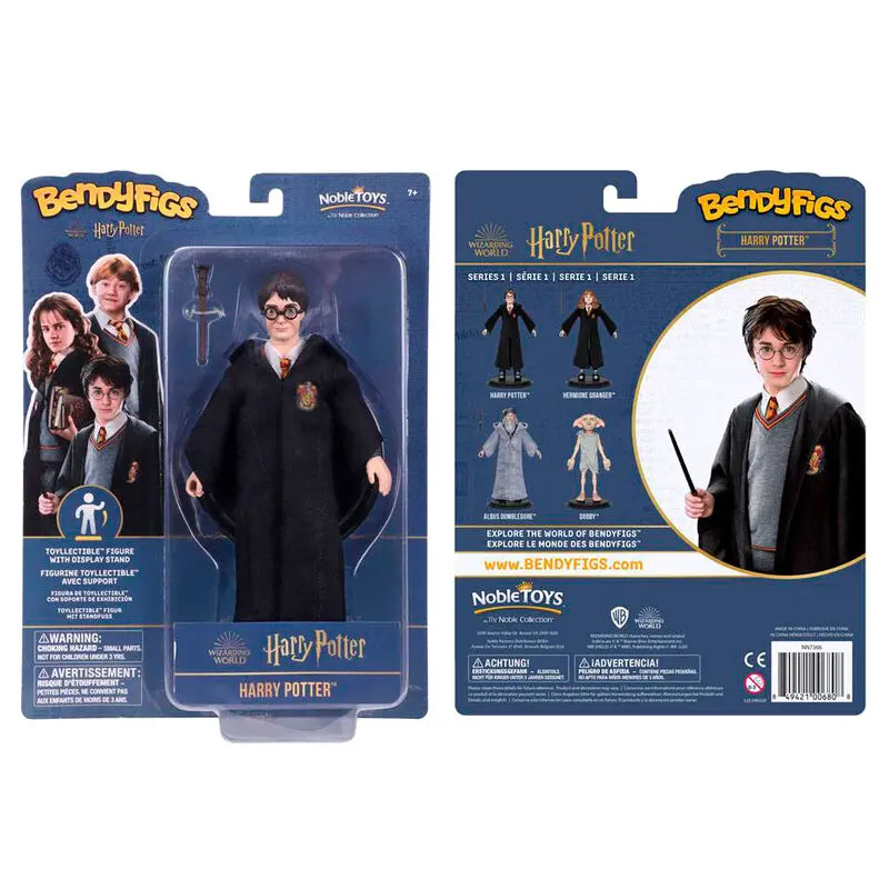 Harry Potter Bendyfigs Figurina flexibilă Harry Potter 19 cm poza produsului