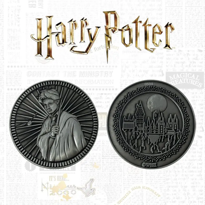 Harry Potter Moneda Colectabila Harry Editie Limitata poza produsului