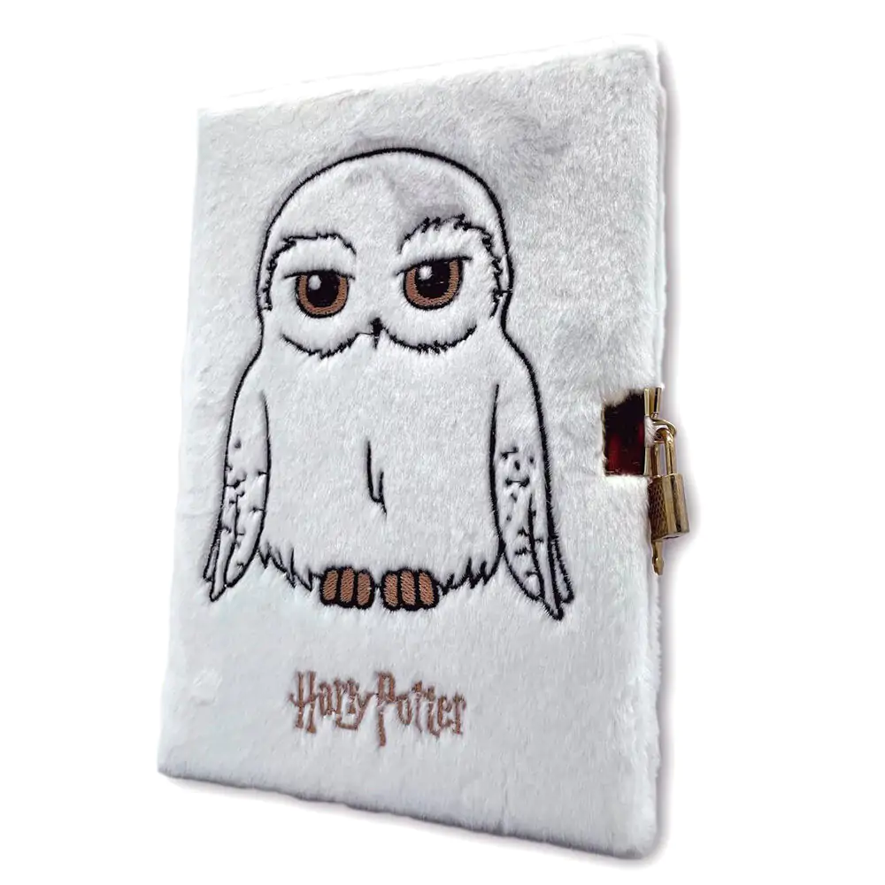 Harry Potter Hedwig A5 notes cu pluș poza produsului