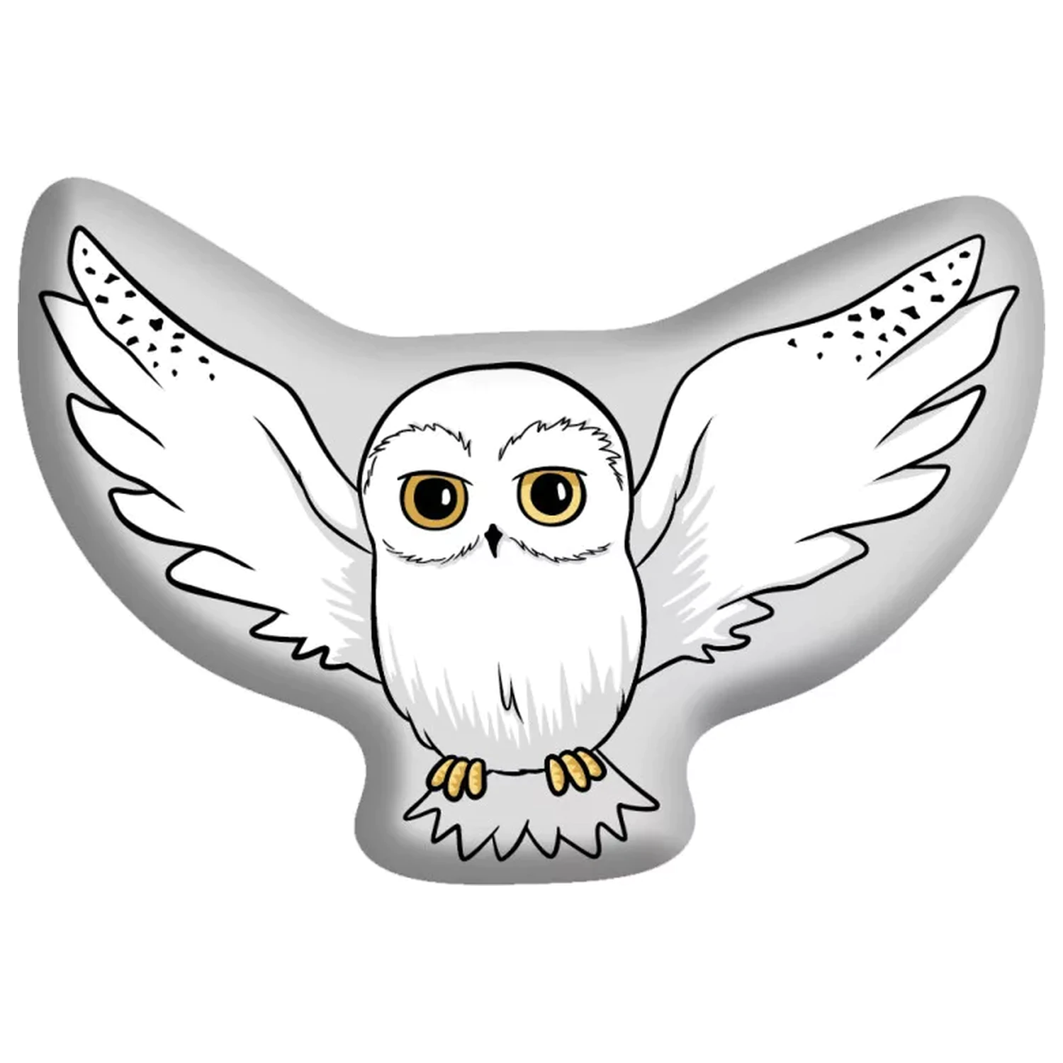 Perna decorativa cu forma Harry Potter Hedwig Flying 43x30 cm poza produsului