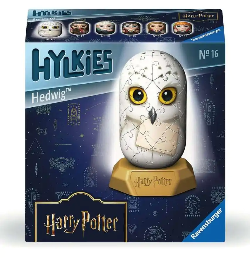 Harry Potter Hylkies 3D Puzzle Hedwig (55 piese) poza produsului