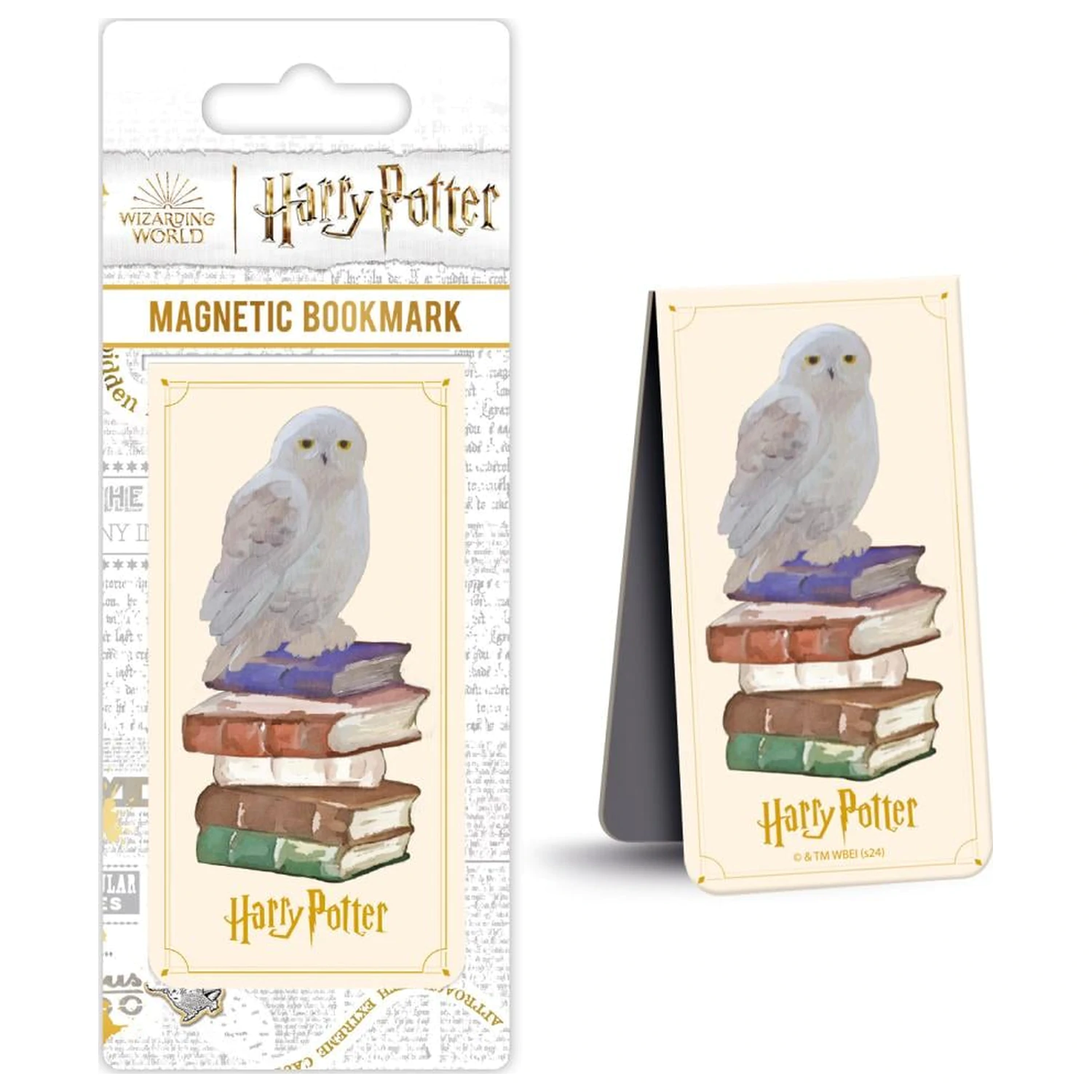 Semn de carte magnetic Harry Potter Hedwig poza produsului