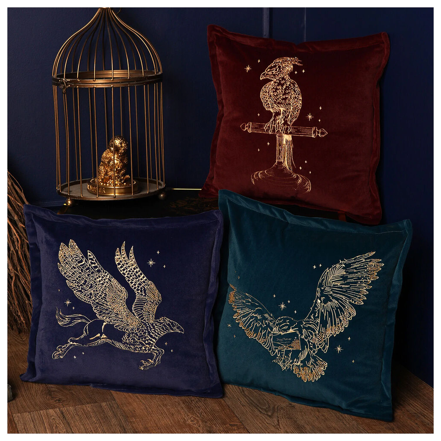 Harry Potter Hedwig perna din catifea poza produsului