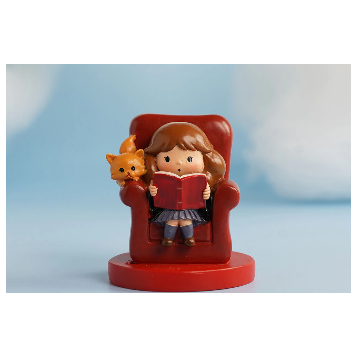 Harry Potter Hermione Crookshanks figurina 7cm poza produsului