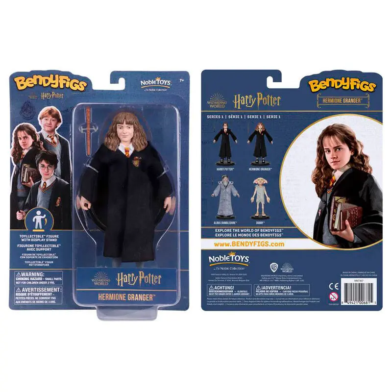 Harry Potter Bendyfigs Figurina flexibilă Hermione Granger 19 cm poza produsului