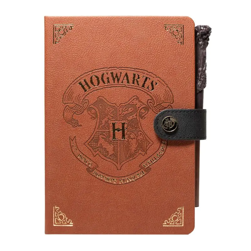 Harry Potter Hogwart A5 caiet premium + pix baghetă poza produsului