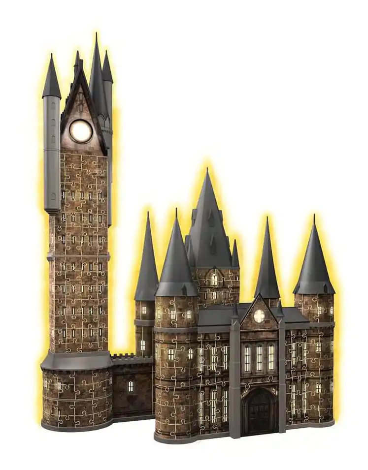 Harry Potter 3D Puzzle Hogwarts Castle: Astronomy Tower - Night Edition (540 Piese) poza produsului
