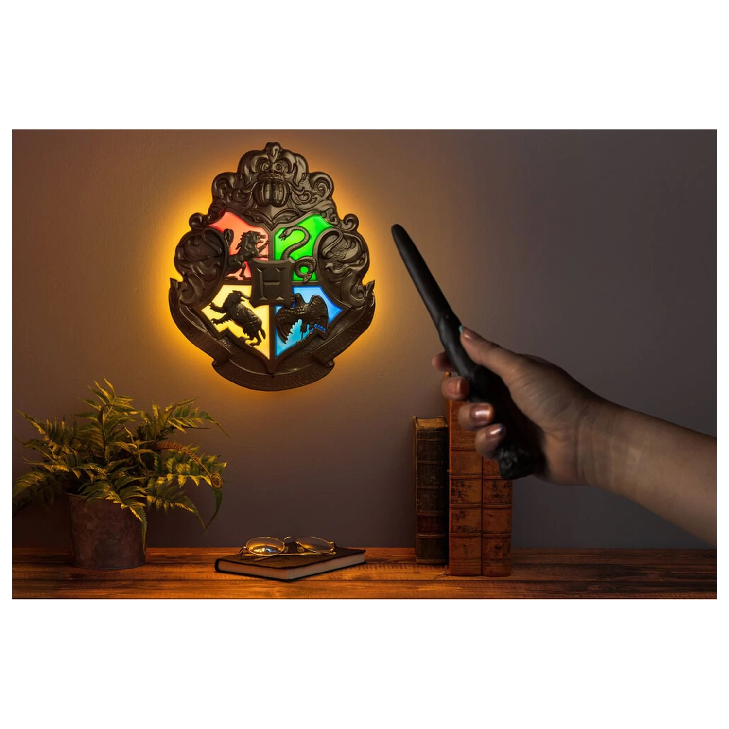 Harry Potter Hogwarts Crest Lampa de veghe poza produsului