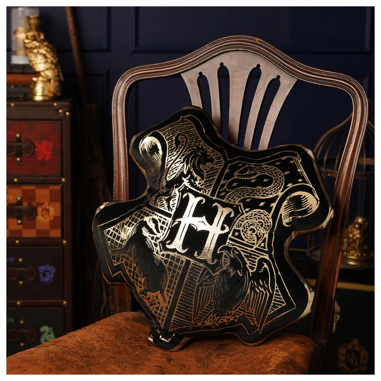 Harry Potter Hogwarts Crest perna de catifea poza produsului
