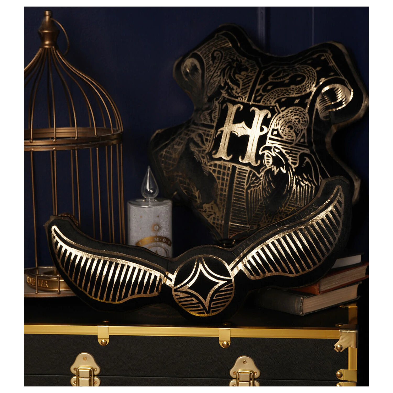 Harry Potter Hogwarts Crest perna de catifea poza produsului