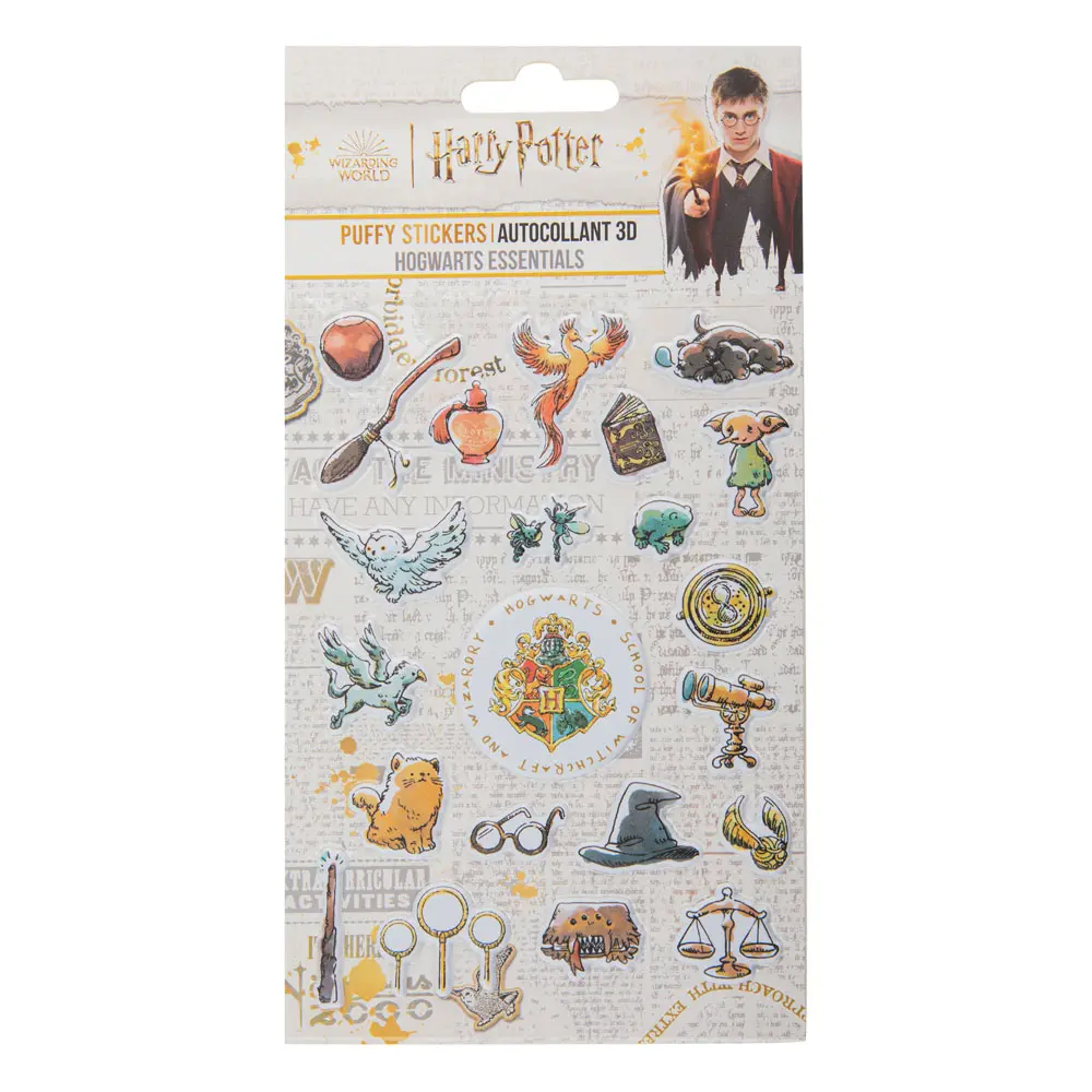 Harry Potter Puffy Sticker Autocolante Pufoase Hogwarts Essentials poza produsului