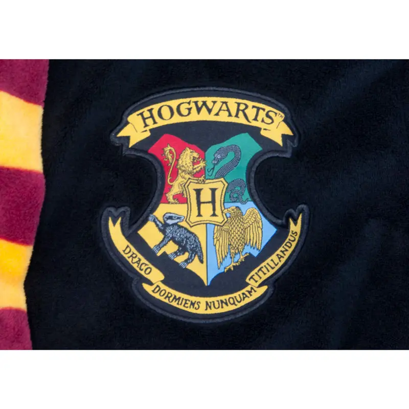 Halat de baie fleece Harry Potter Hogwarts poza produsului