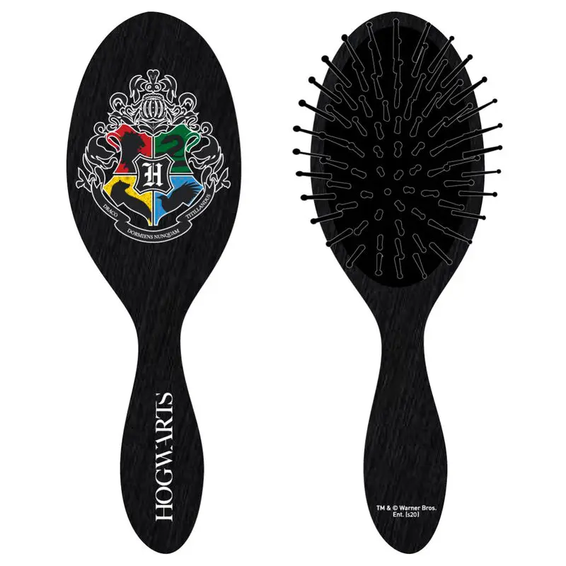 Perie de păr Harry Potter Hogwarts Logo poza produsului