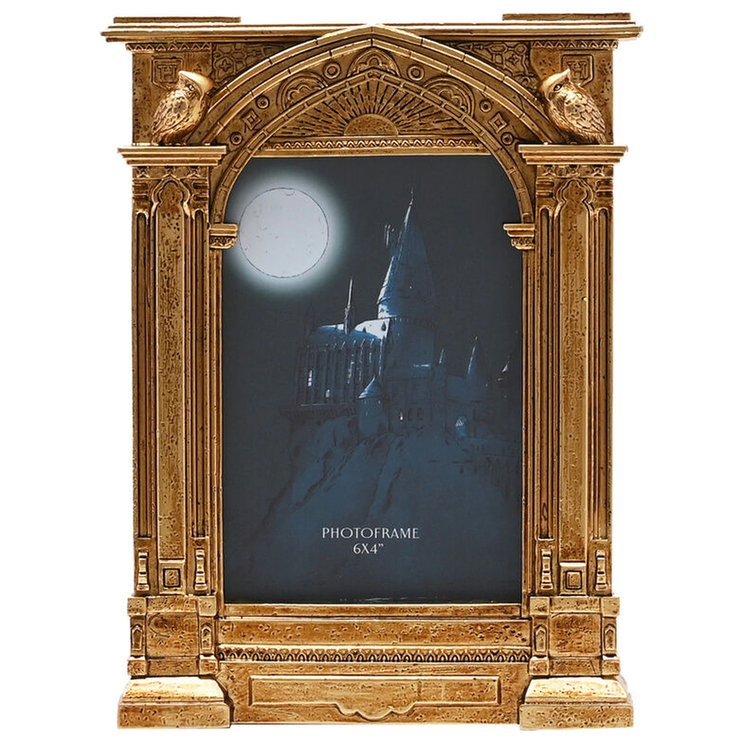 Harry Potter Hogwarts gold rama foto poza produsului