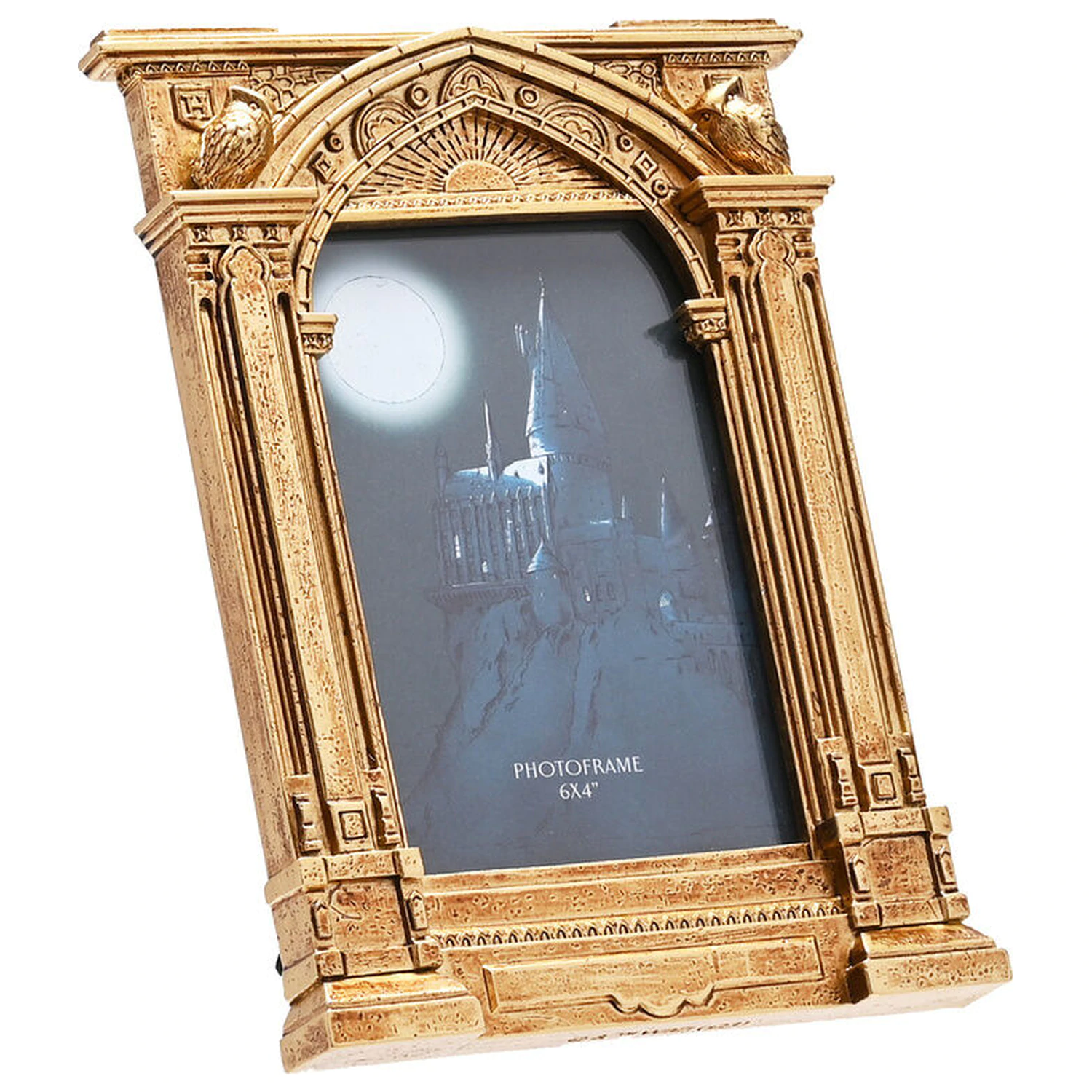 Harry Potter Hogwarts gold rama foto poza produsului