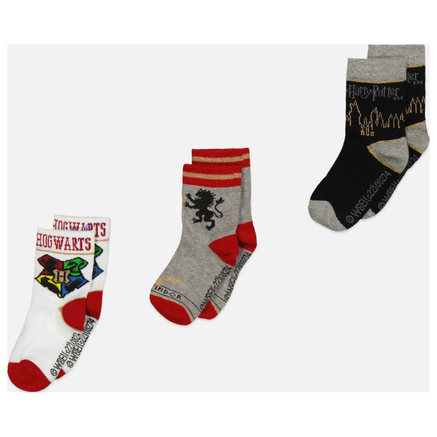Harry Potter Hogwarts Șosete pentru copii 27/30 poza produsului