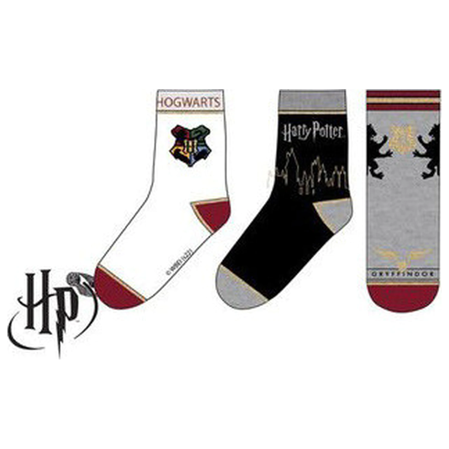 Harry Potter Hogwarts Șosete pentru copii 27/30 poza produsului