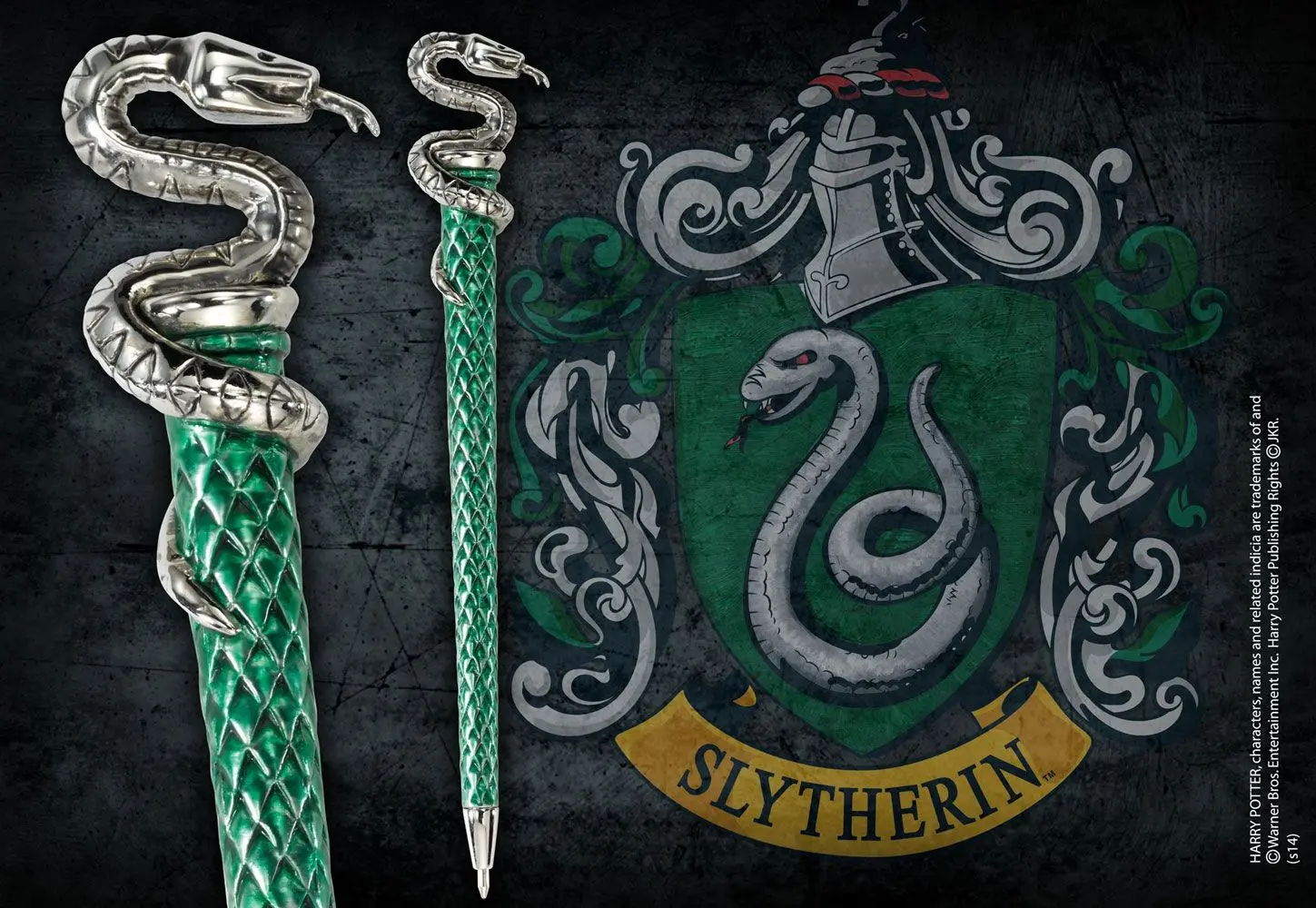 Harry Potter - Hogwarts House Stilou Slytherin poza produsului