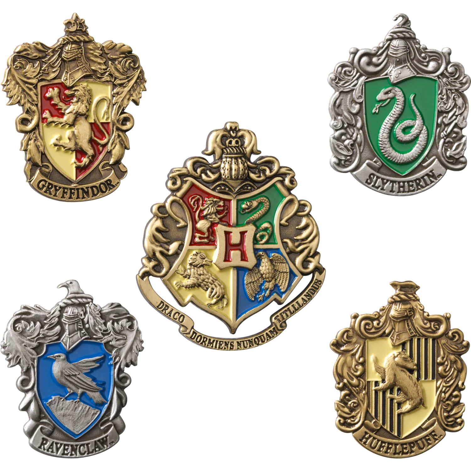 Harry Potter Colecție de insigne Hogwarts Houses poza produsului