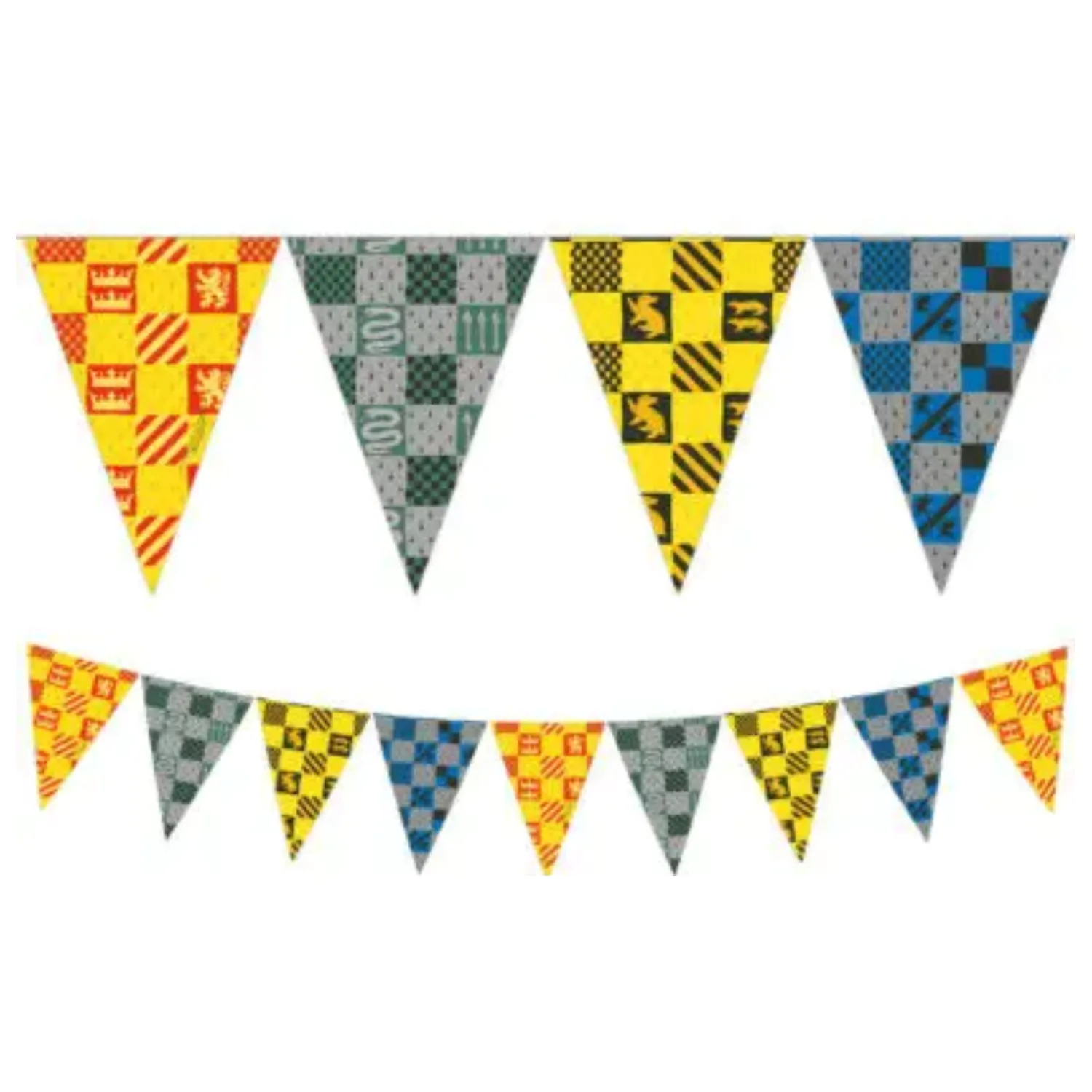 Harry Potter Hogwarts Houses Bunting FSC 2.3 m poza produsului