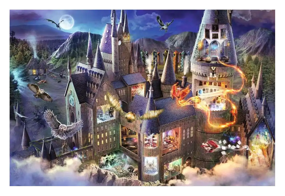 Harry Potter Jigsaw Puzzle Hogwarts Interior (3000 de piese) poza produsului