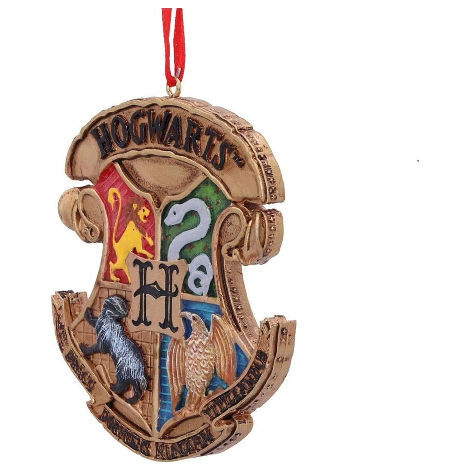 Harry Potter Hogwarts Christmas Tree Ornament de 8 cm poza produsului