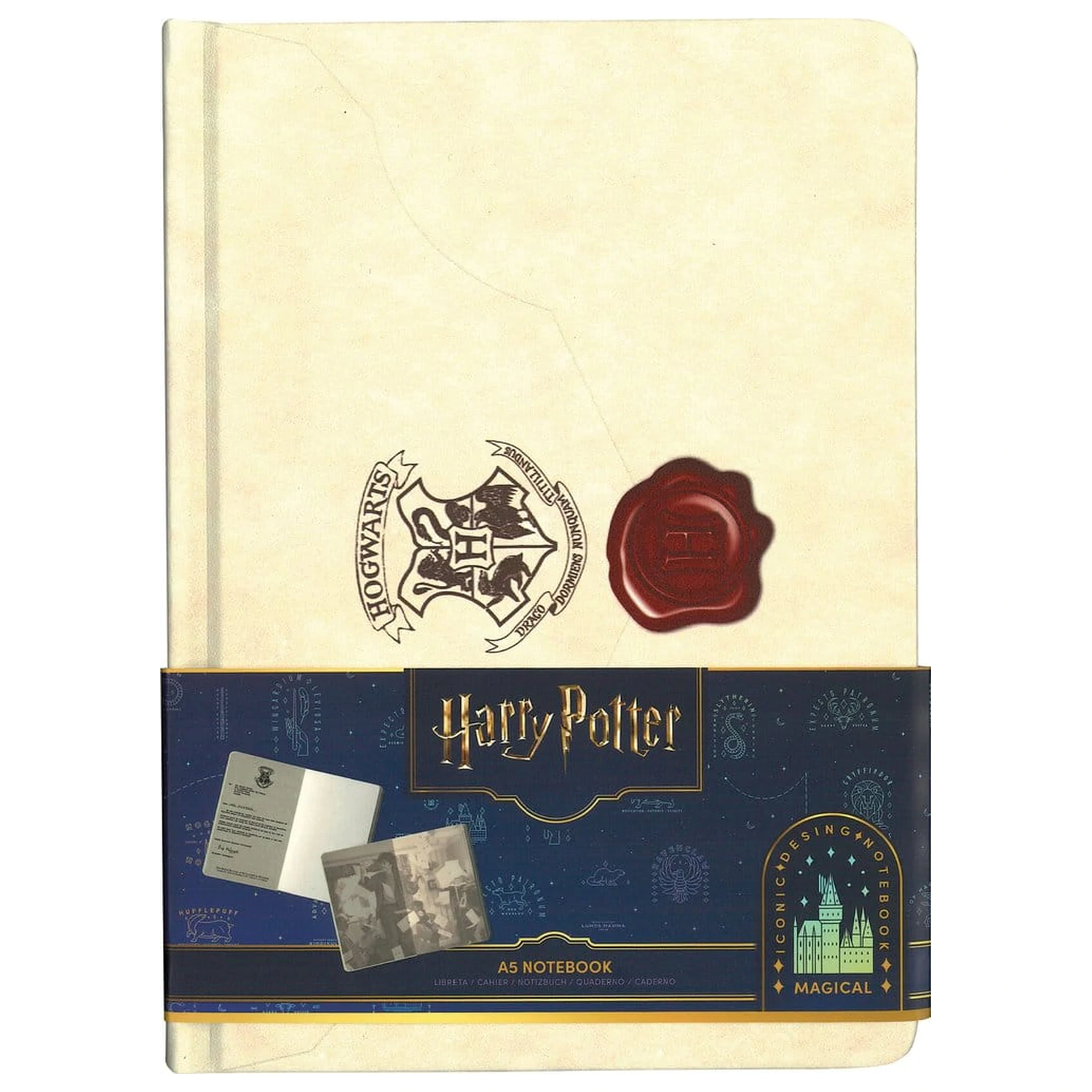 Harry Potter Hardcover Caiet Hogwarts Letter 21 cm poza produsului