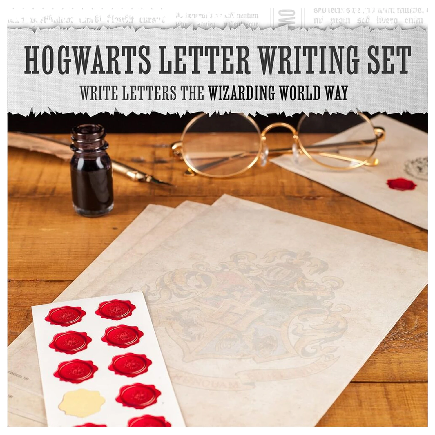 Harry Potter Set pentru scris scrisori Hogwarts poza produsului