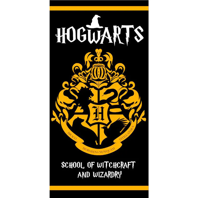 Harry Potter Hogwarts prosop de plaja din microfibra poza produsului