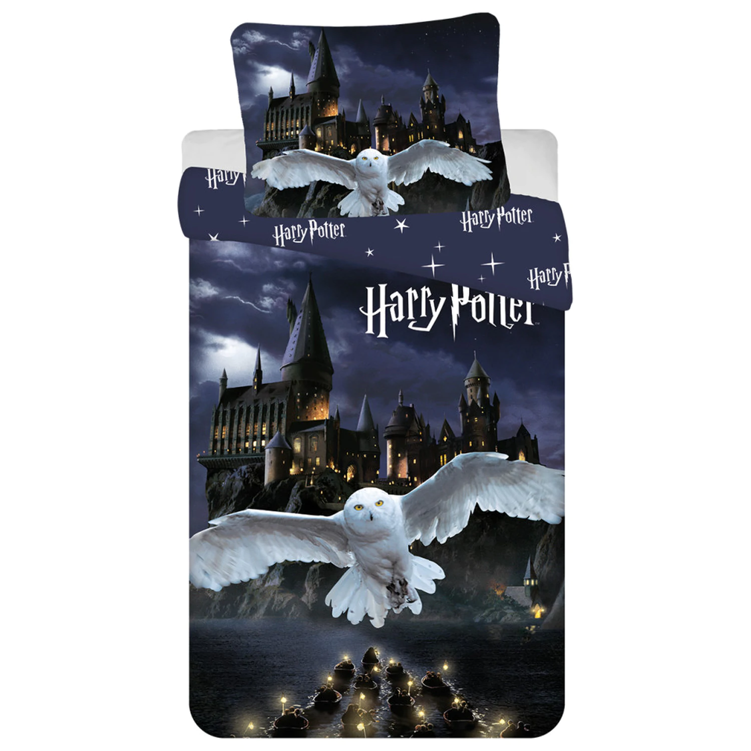 Harry Potter Hogwarts Night Husa pilota din microfibra poza produsului