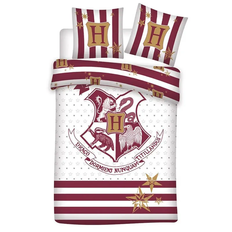 Harry Potter Hogwarts lenjerie de pat din bumbac poza produsului