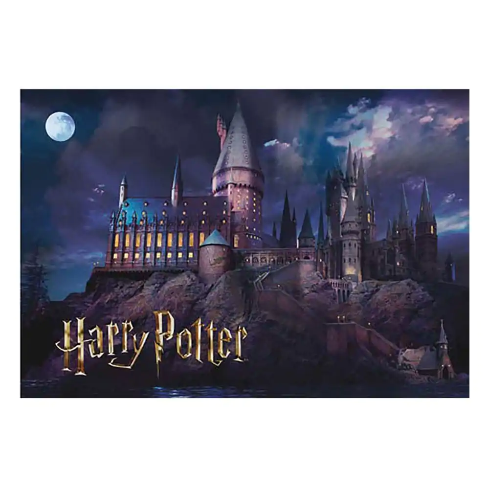 Harry Potter Puzzle Hogwarts (50 piese) poza produsului