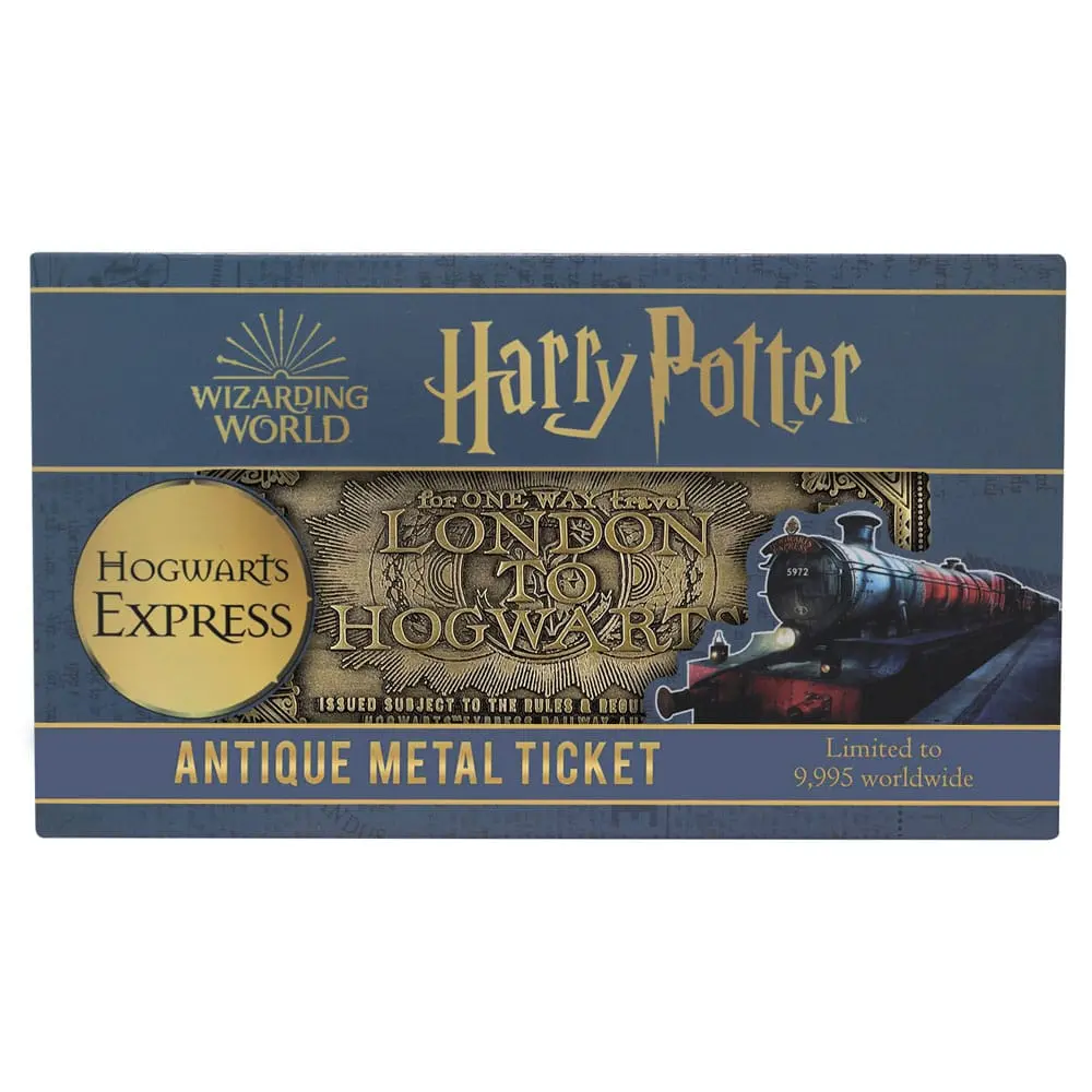 Harry Potter Replica Bilet Tren Hogwarts Ediție Limitată poza produsului
