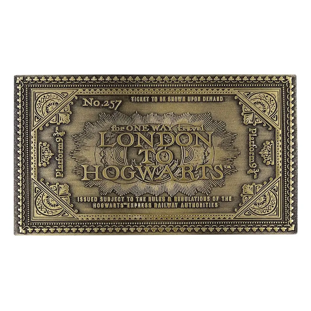 Harry Potter Replica Bilet Tren Hogwarts Ediție Limitată poza produsului
