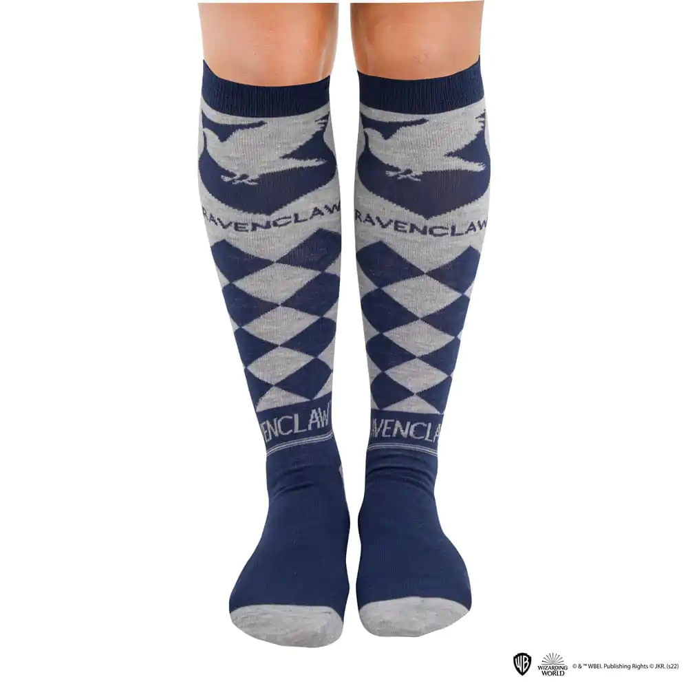 Harry Potter șosete până la genunchi set 3 perechi Ravenclaw poza produsului