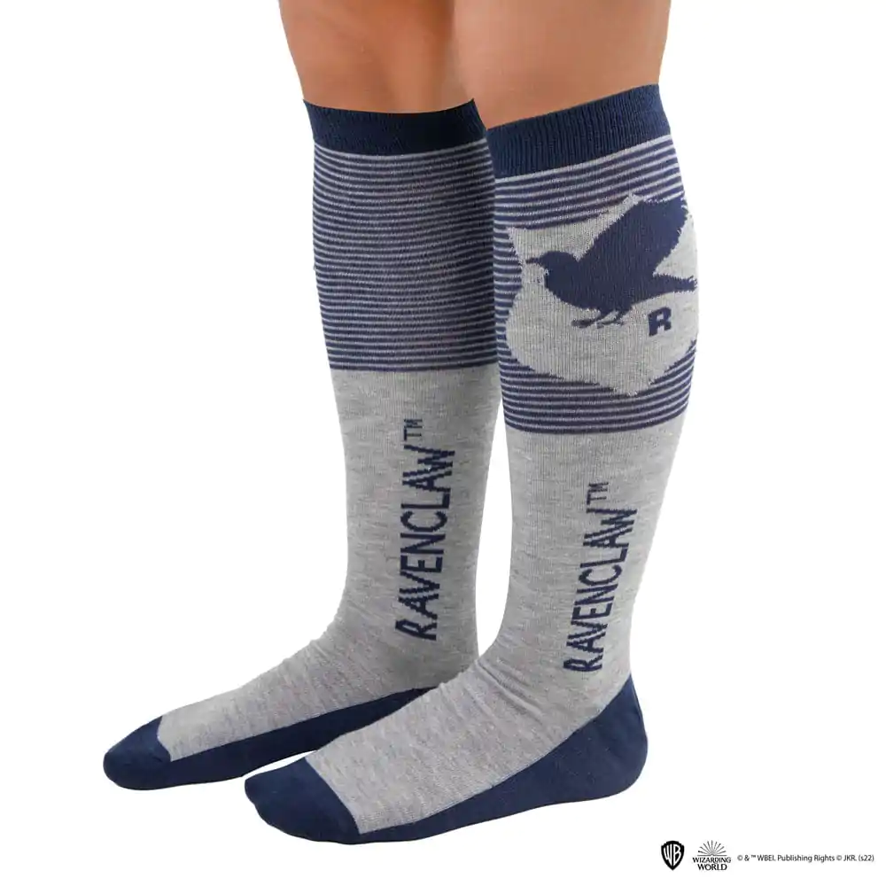 Harry Potter șosete până la genunchi set 3 perechi Ravenclaw poza produsului