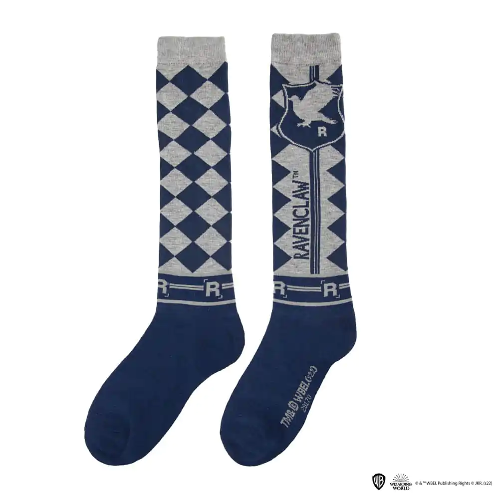 Harry Potter șosete până la genunchi set 3 perechi Ravenclaw poza produsului