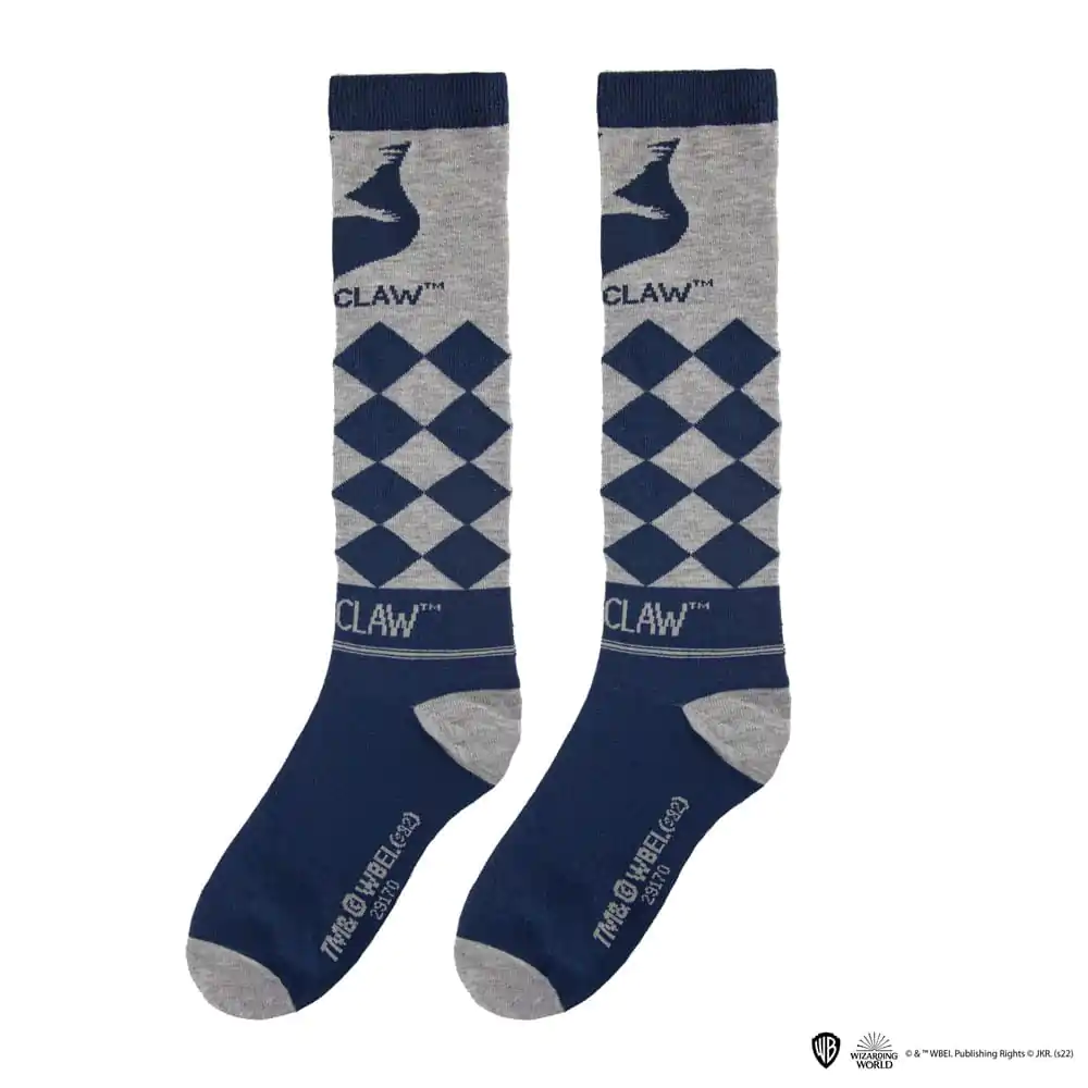 Harry Potter șosete până la genunchi set 3 perechi Ravenclaw poza produsului