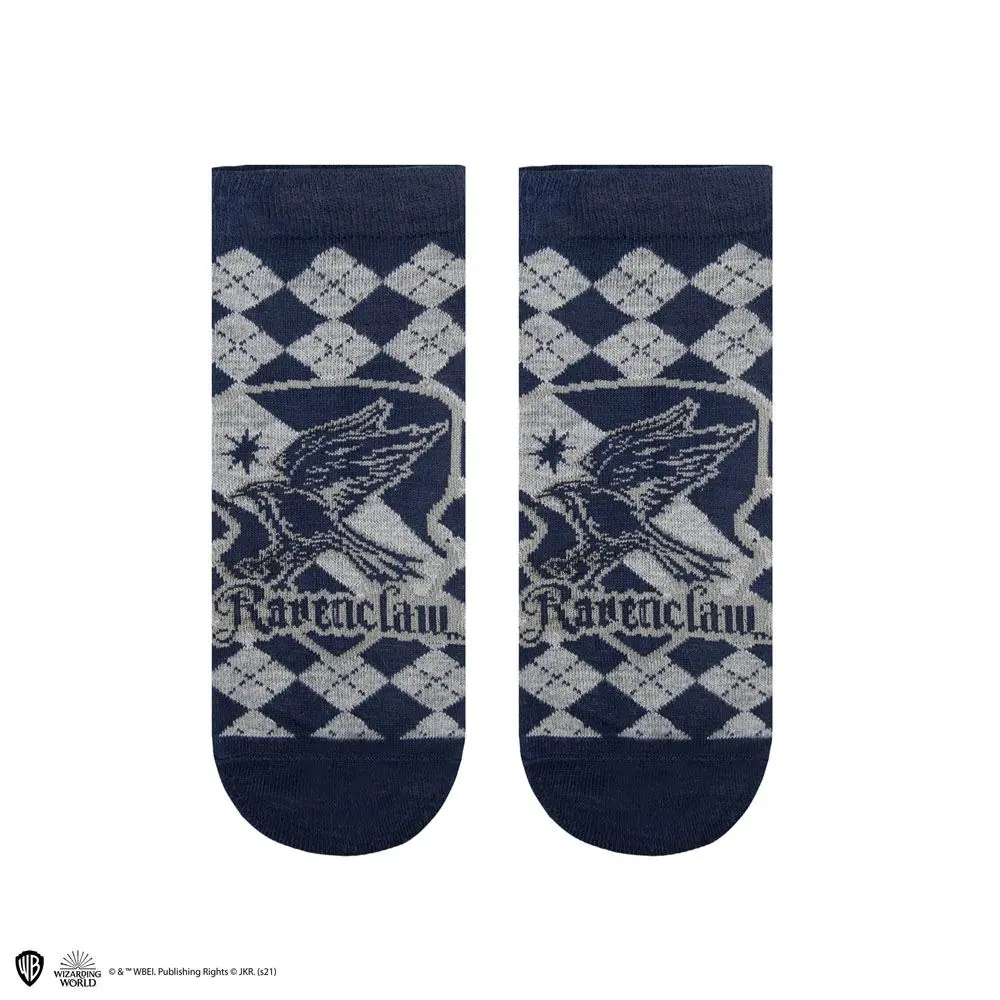 Șosete până la gleznă Harry Potter Set de 3 Ravenclaw poza produsului