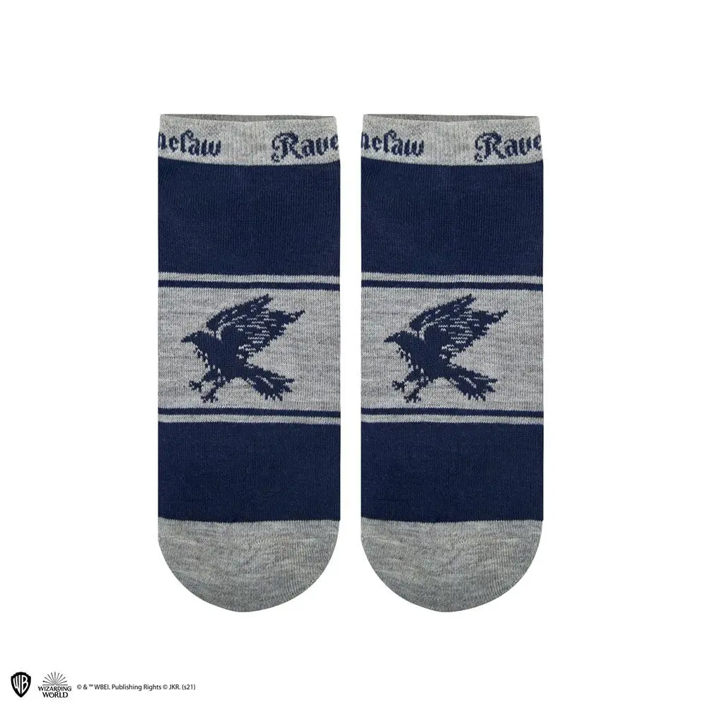 Șosete până la gleznă Harry Potter Set de 3 Ravenclaw poza produsului