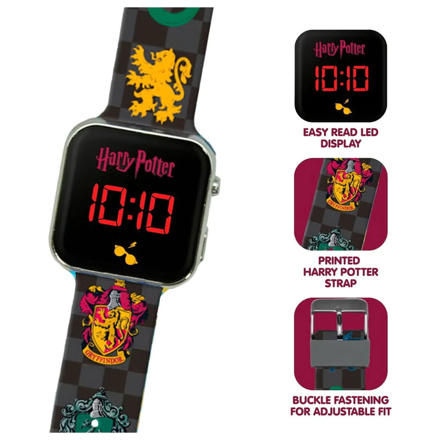 Harry Potter Houses digital LED ceas de mână poza produsului
