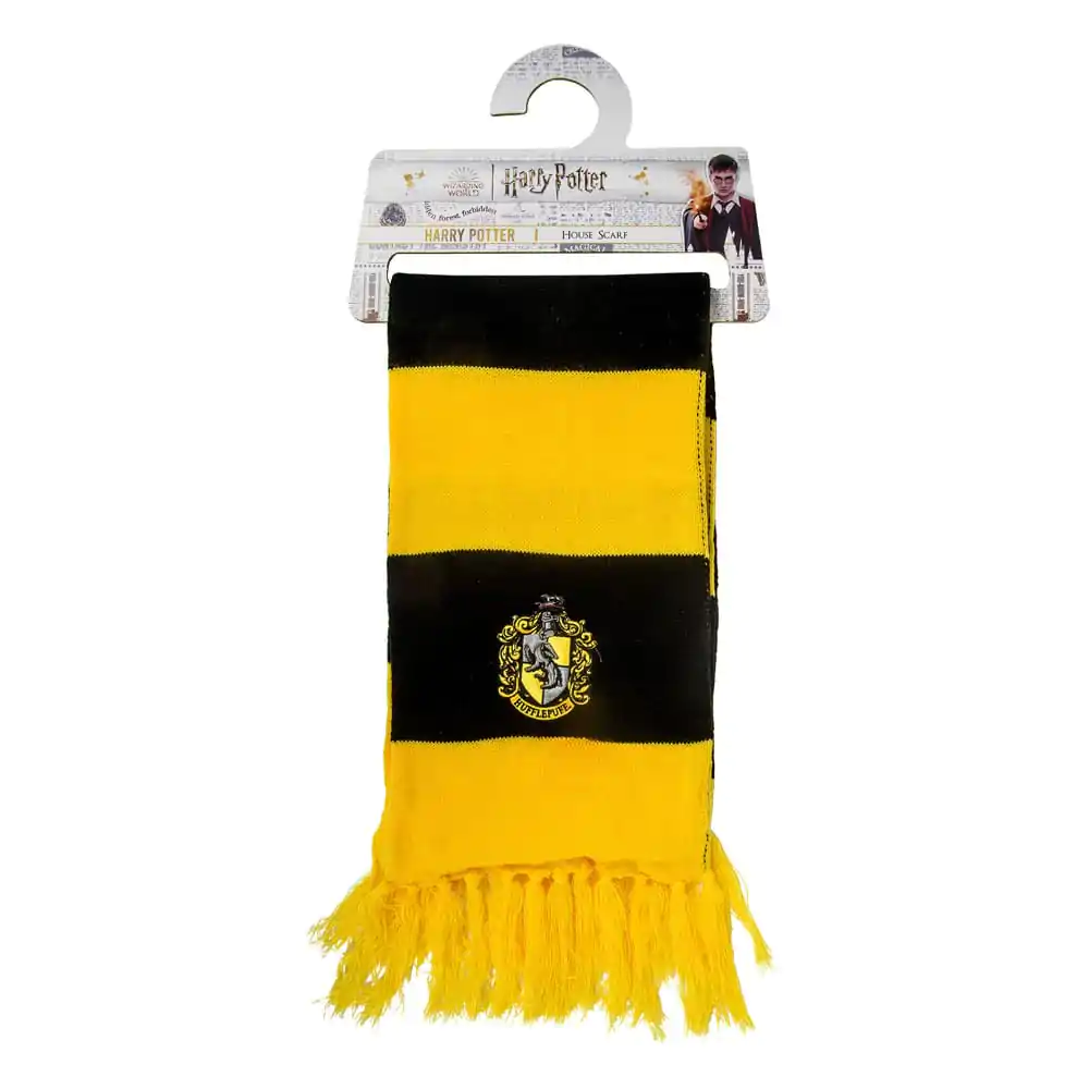 Harry Potter Fular Hufflepuff Bold Stripes (Umeraș) 160 cm poza produsului