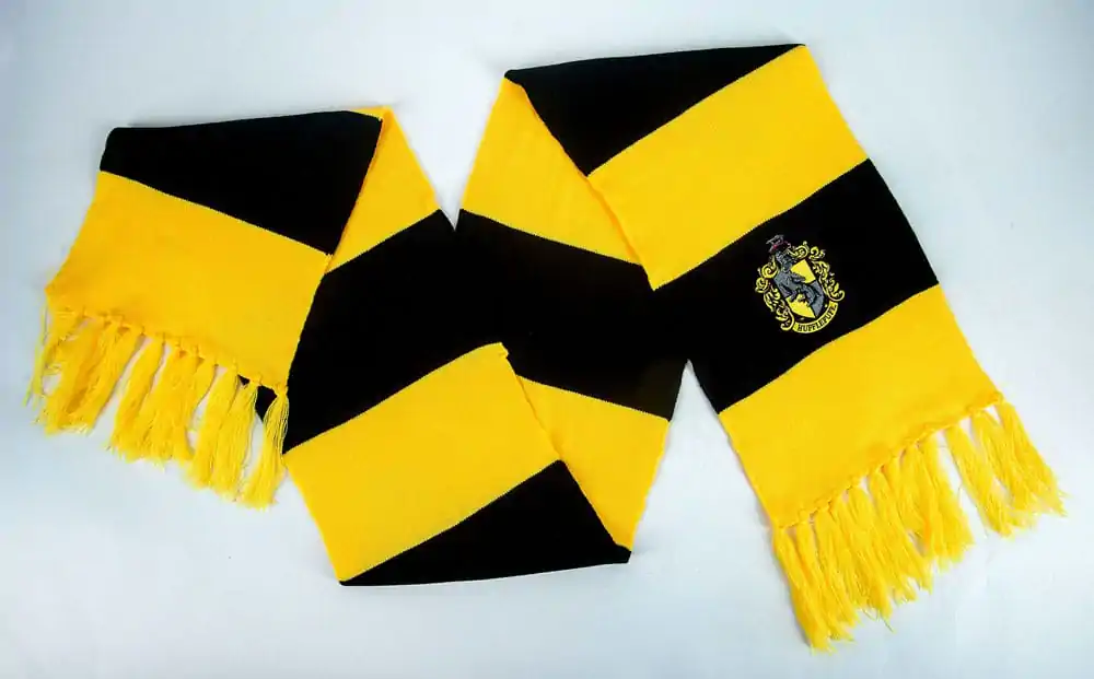 Harry Potter Fular Hufflepuff Bold Stripes (Umeraș) 160 cm poza produsului