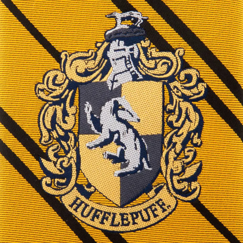Cravată țesută Harry Potter Hufflepuff ediție nouă poza produsului