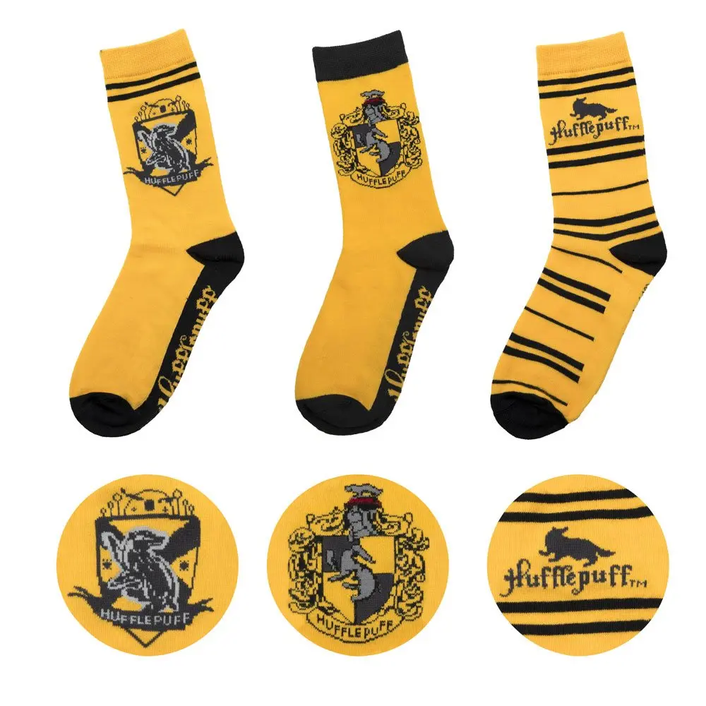 Harry Potter Șosete set de 3 Hufflepuff poza produsului