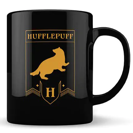 Harry Potter Hufflepuff cană premium poza produsului