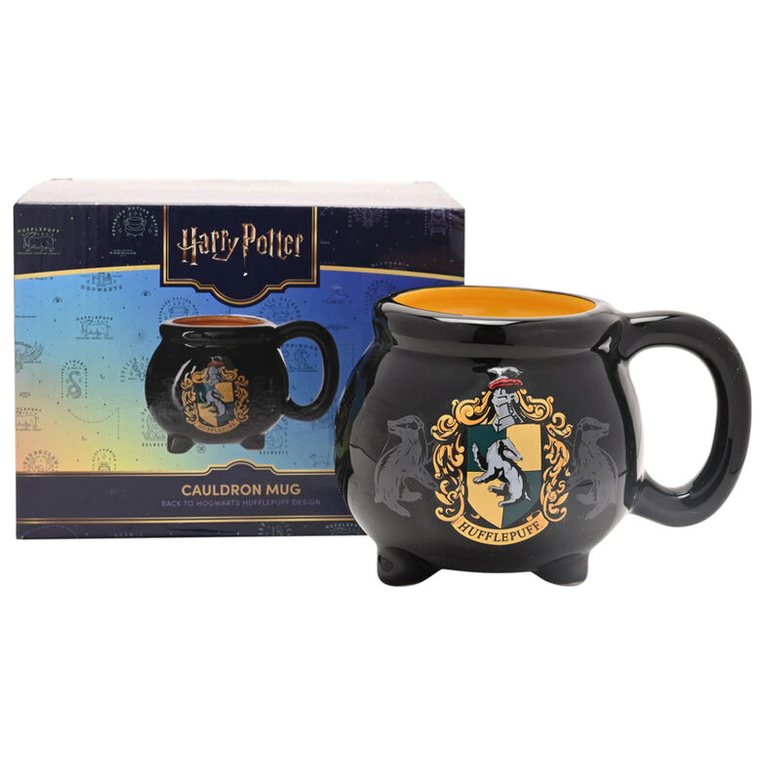 Harry Potter Hufflepuff cauldron cana poza produsului