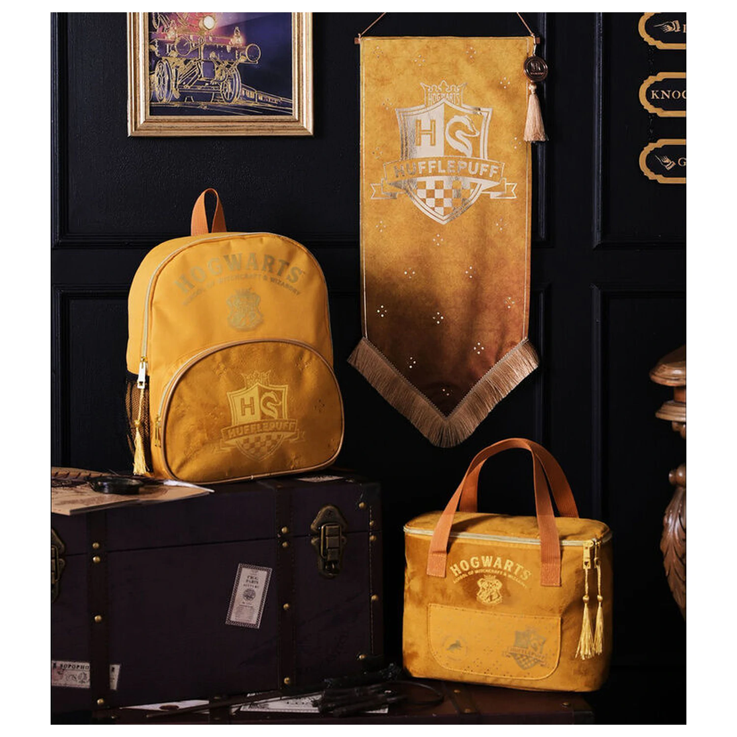 Harry Potter Hufflepuff banner suspendat poza produsului