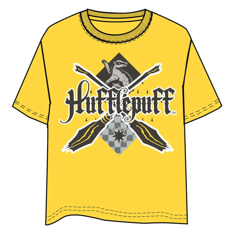 Harry Potter Hufflepuff Adult Tricou poza produsului