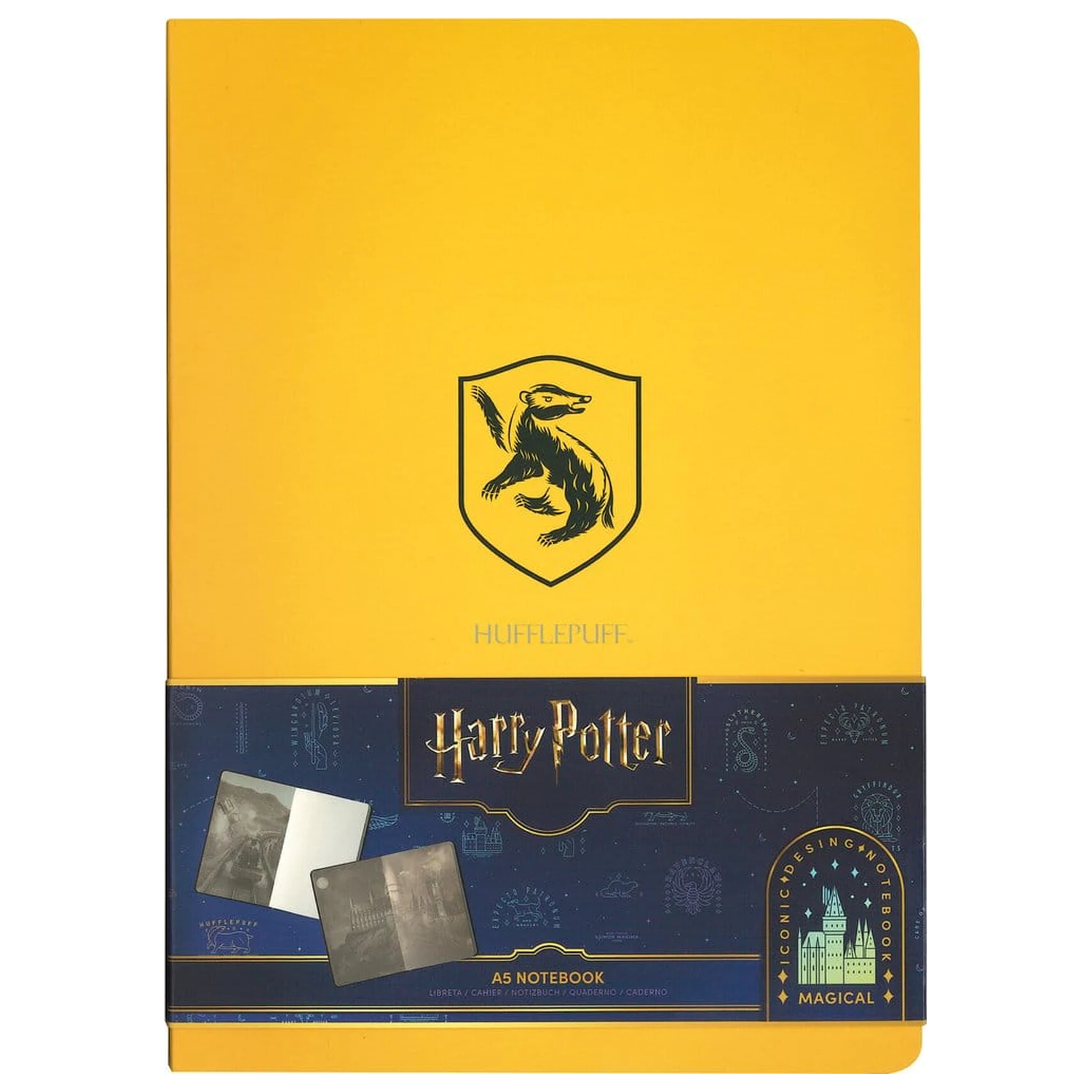 Harry Potter Caiet Softcover Hufflepuff 21 cm poza produsului